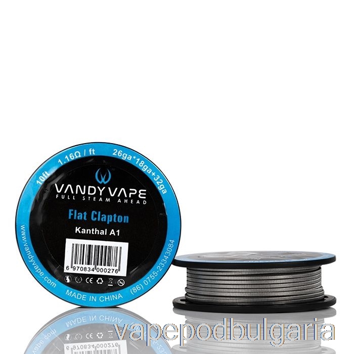 Vape Bulgaria Vandy Vape Specialty Wire Spools Ka1 Flat Clapton - 26ga*18ga+32ga - 10ft - 1.16ohm
